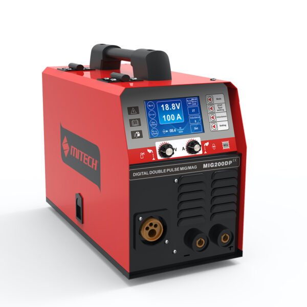 MÁQUINA DE SOLDAR MCU IGBT DE DOBLE IMPULSO MIG/MMA/LIFT TIG MIG200DP