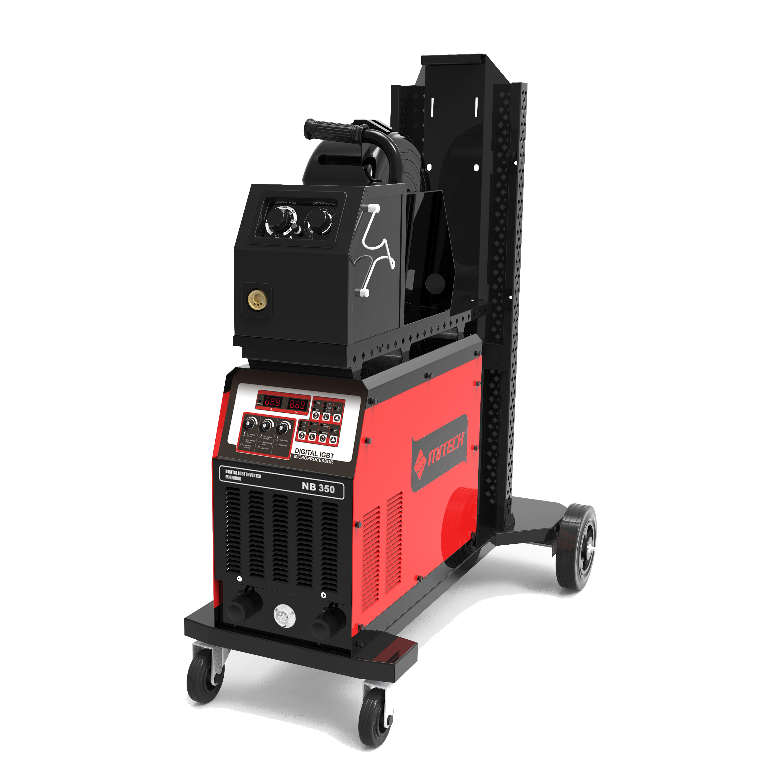 MÁQUINA DE SOLDAR MIG/MMA CON INVERSOR DIGITAL NB350