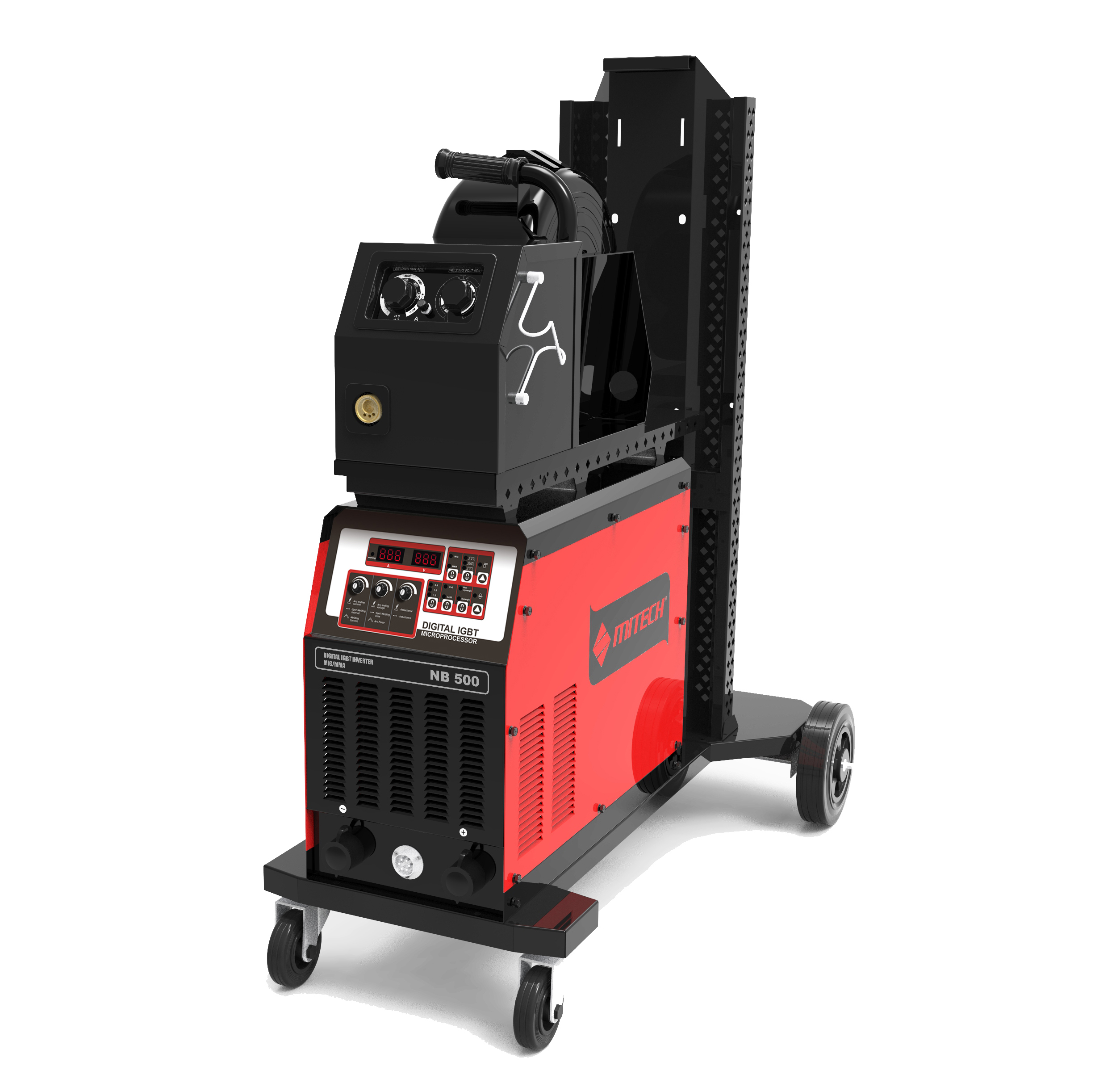 MÁQUINA DE SOLDAR MIG/MMA CON INVERSOR DIGITAL NB500