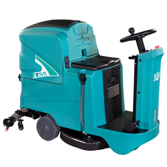 Fregadora secadora de pisos con conductor, máquina limpiadora de pisos con raíces T90/55R/70R